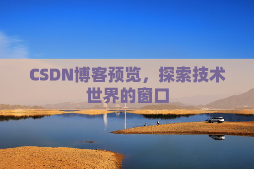 CSDN博客预览，探索技术世界的窗口